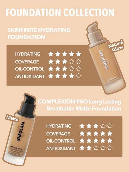 Complexion Pro Long Lasting Breathable Matte Foundation-Linen