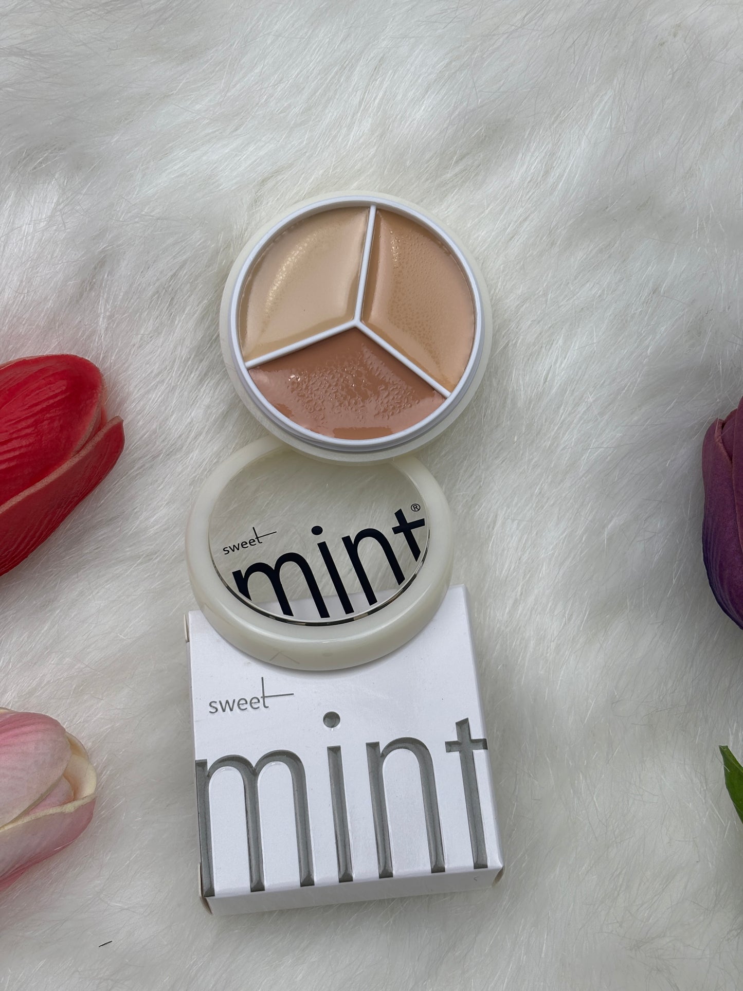 Sweet Mint 3 Color Concealer Palette Cream Base – 9g